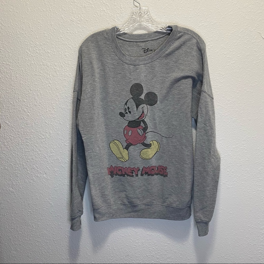 Disney Mickey Sweatshirt Gray